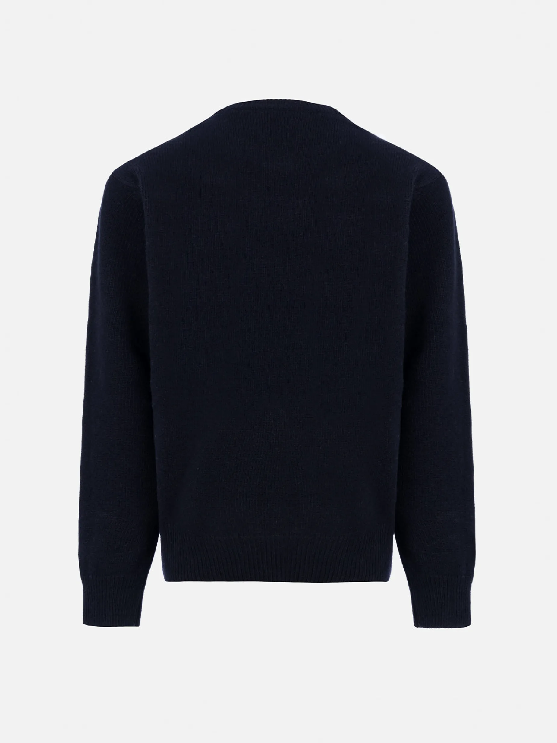 Maglione girocollo blu da bambino Douglas con la stampa preferita di papà