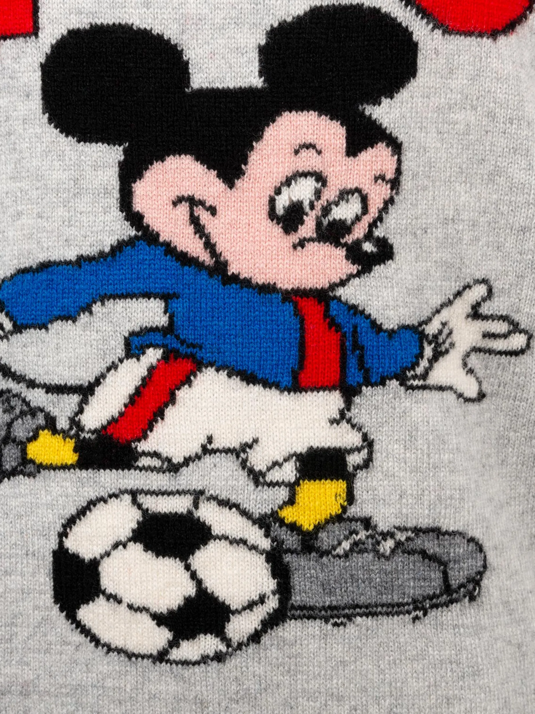 Maglione girocollo grigio da bambino Douglas con stampa di Topolino | EDIZIONE SPECIALE DISNEY