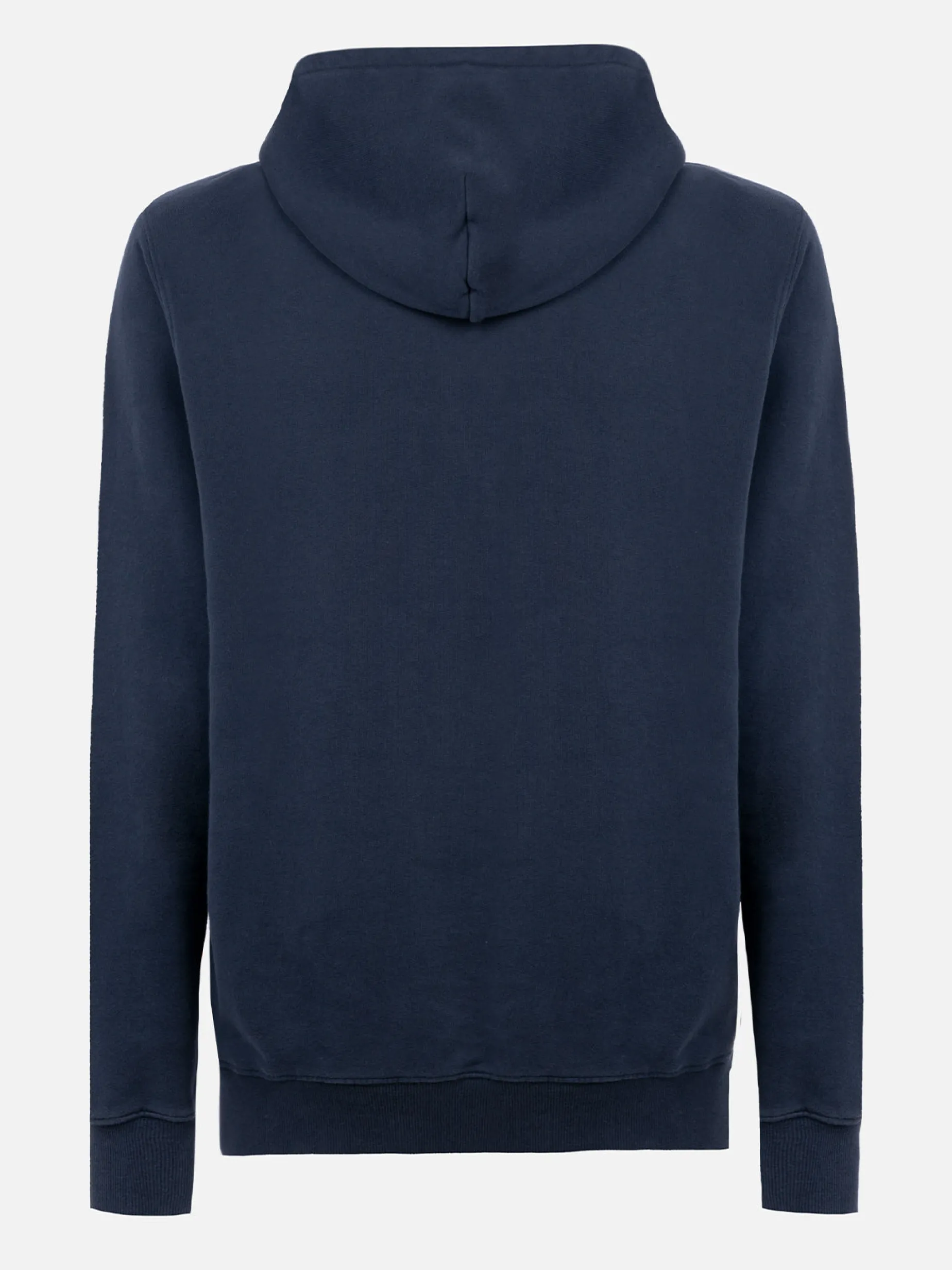 Man navy blue sweatshirt Tribeca with St. Barth embroidery