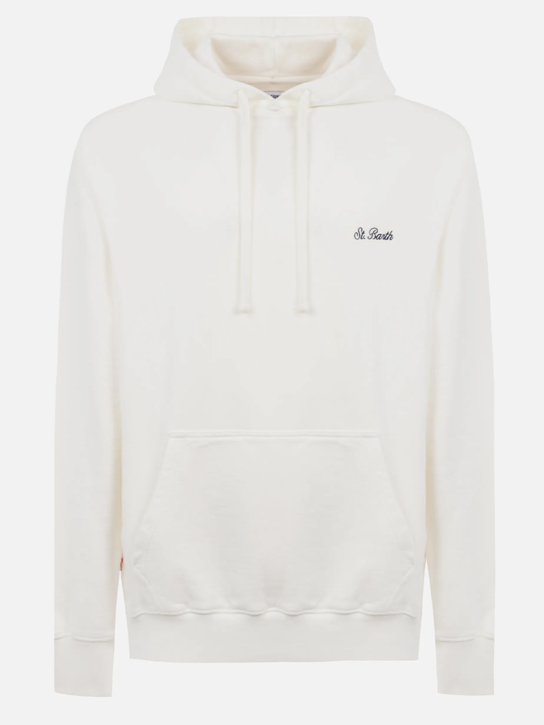 Man off-white sweatshirt Tribeca with St. Barth embroidery