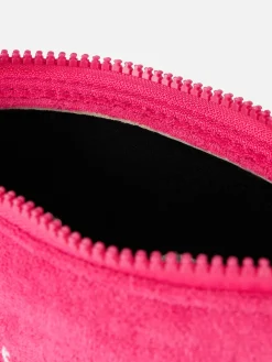 Pochette Aline in spugna fucsia