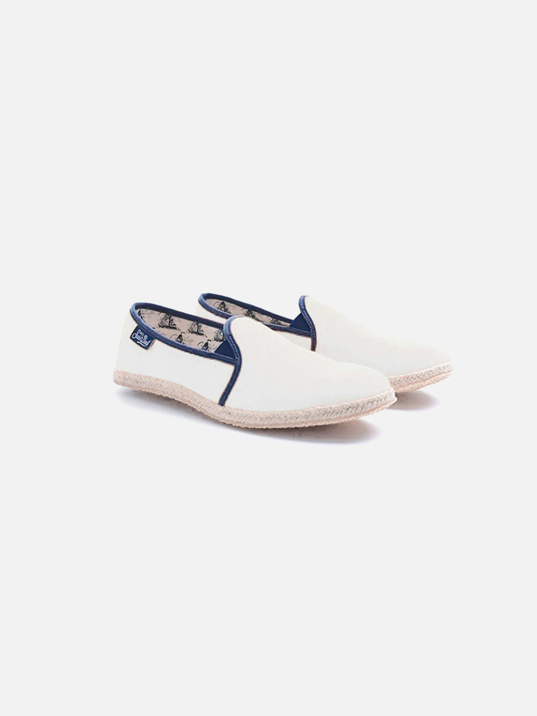 Scarpe di tela bianche per uomo