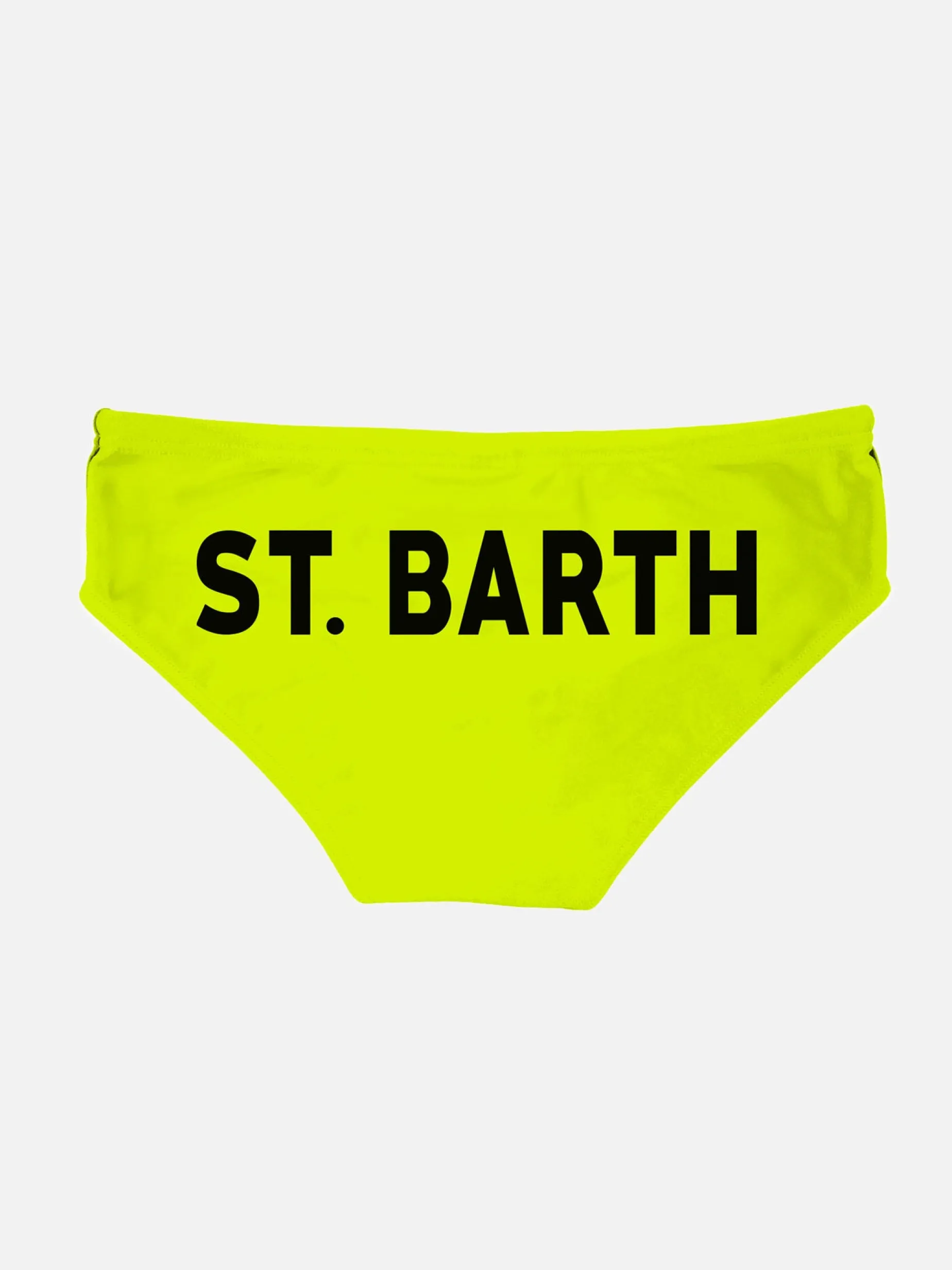 Slip da bagno da bambino giallo fluo