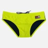 Slip da bagno da uomo giallo fluo