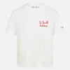 T-shirt da bambino con ricamo St. Barth habitué