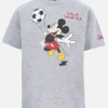 T-shirt da bambino in cotone con stampa e ricamo Topolino | EDIZIONE SPECIALE DISNEY