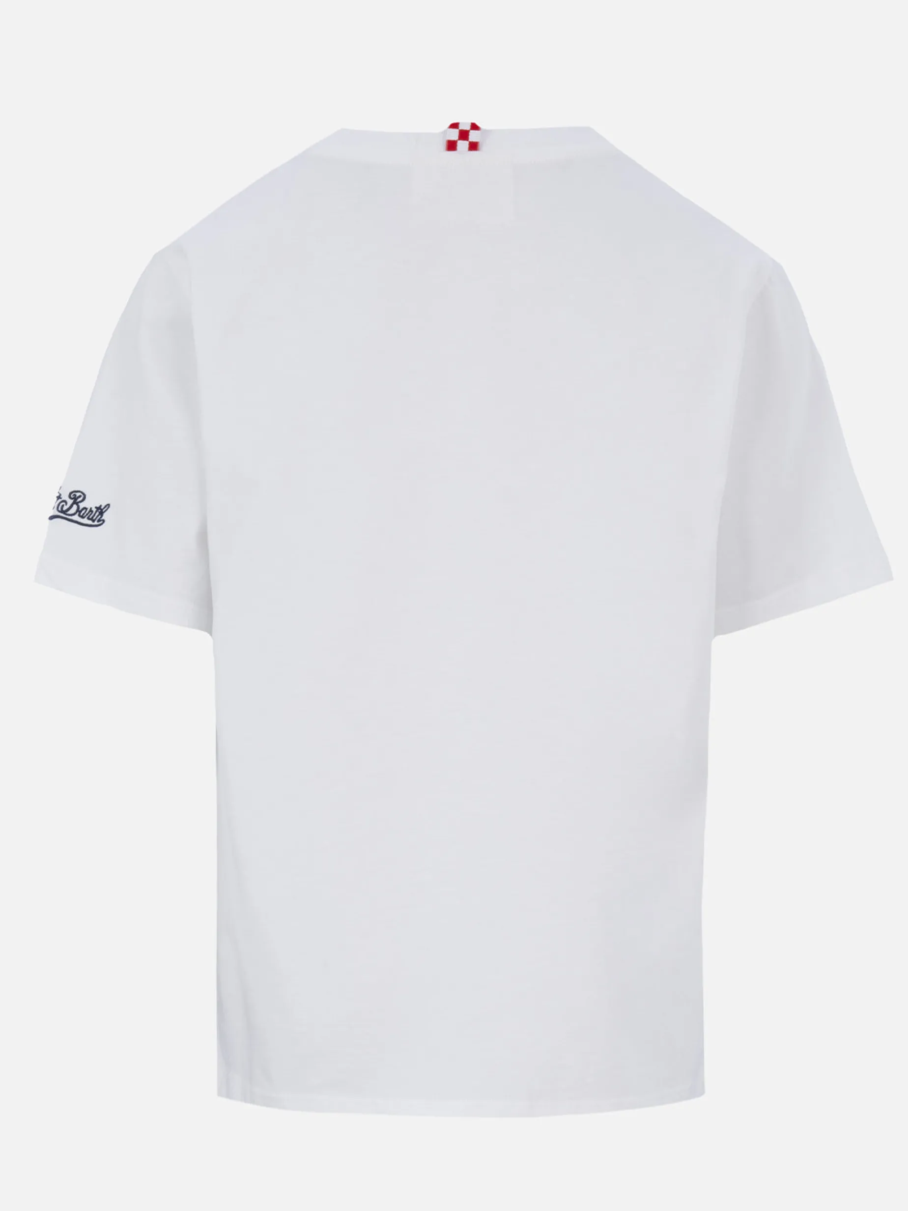 T-shirt da bambino in cotone con stampa amici St. Barth Vespa | EDIZIONE SPECIALE VESPA