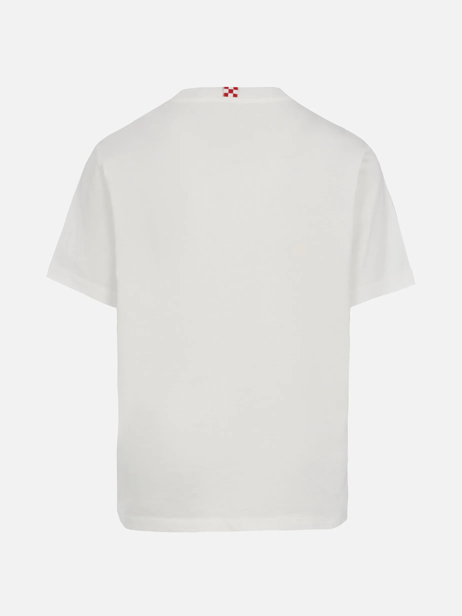 T-shirt da bambino in cotone con scrittaSt. Stampa del club di padel Barth