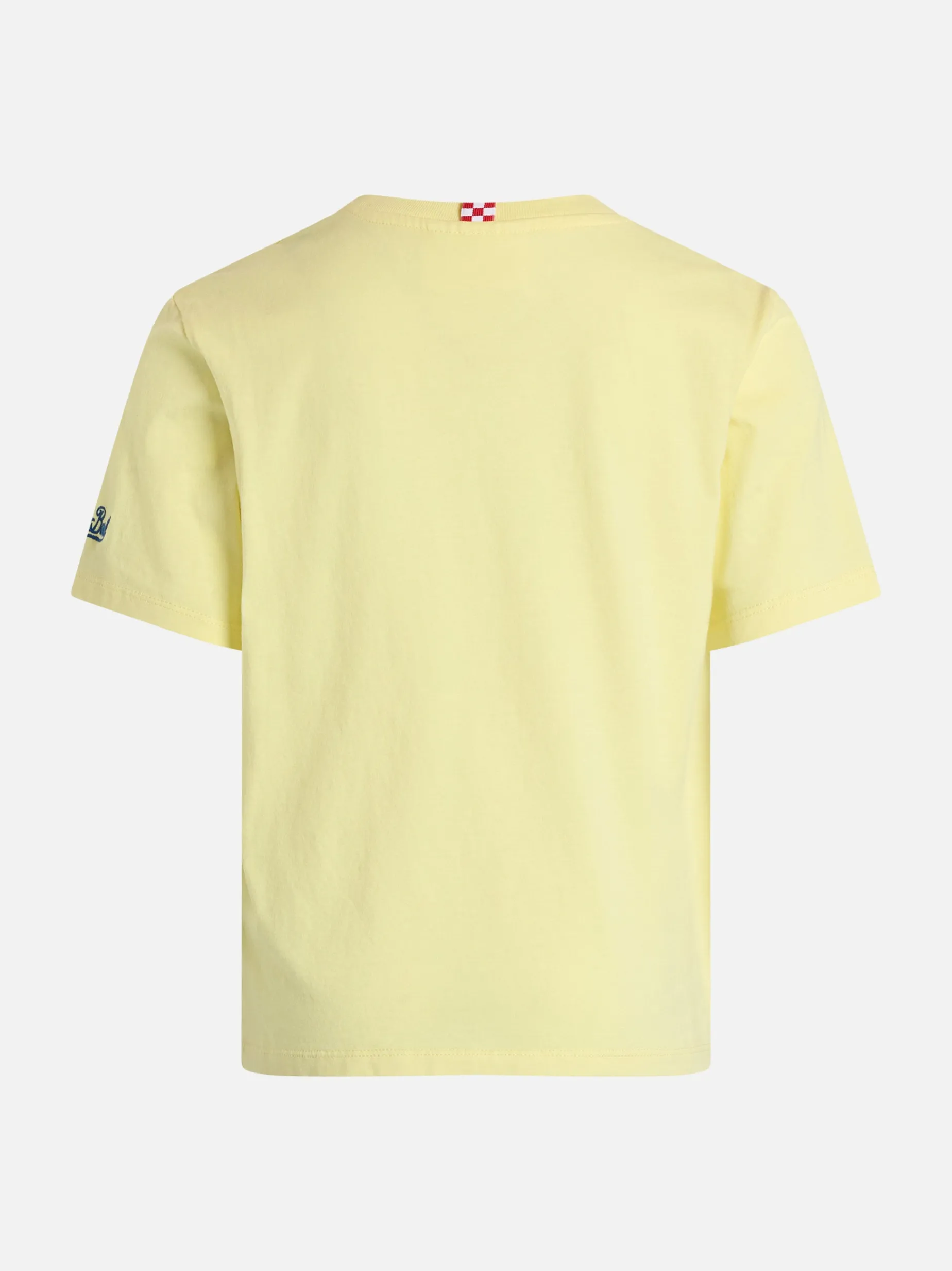 T-shirt da bambino in cotone con stampa Snoopy e ricamo salone nautico St. Barth | EDIZIONE SPECIALE SNOOPY PEANUTS