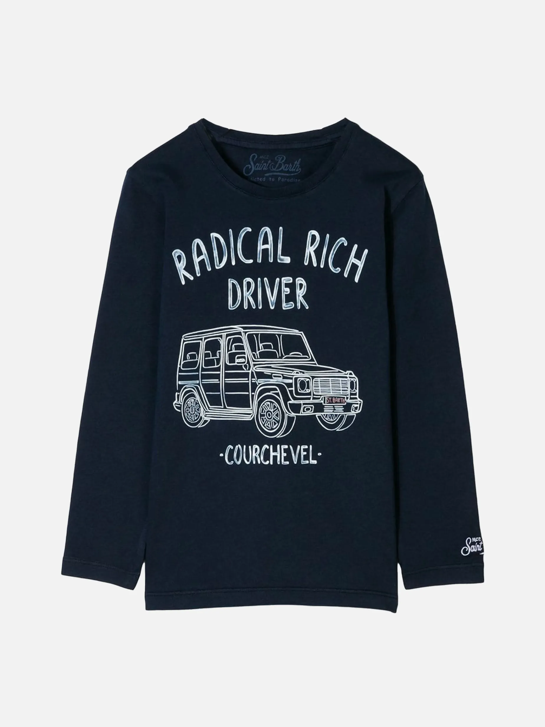 T-shirt da bambino Radical rich driver - Courchevel