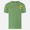 T-shirt da bambino verde militare con stampa Snoopy | SNOOPY - EDIZIONE SPECIALE PEANUTS™