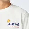 T-shirt da uomo in cotone pesante Arnott con stampa sole St. Moritz | ST. MORITZ TOP OF THE WORLD SPECIAL EDITION