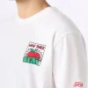 T-shirt da uomo in cotone con stampa fronte e retro del disegno Keith Haring | KEITH HARING EDIZIONE SPECIALE