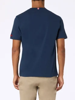 T-shirt da uomo in cotone pesante Arnott con ricamo Mountain lover