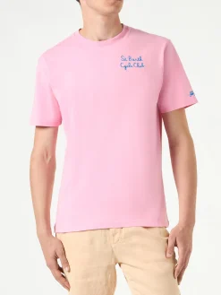 T-shirt da uomo in cotone con stampa ciclismo Homer Simpson | EDIZIONE SPECIALE DEI SIMPSON