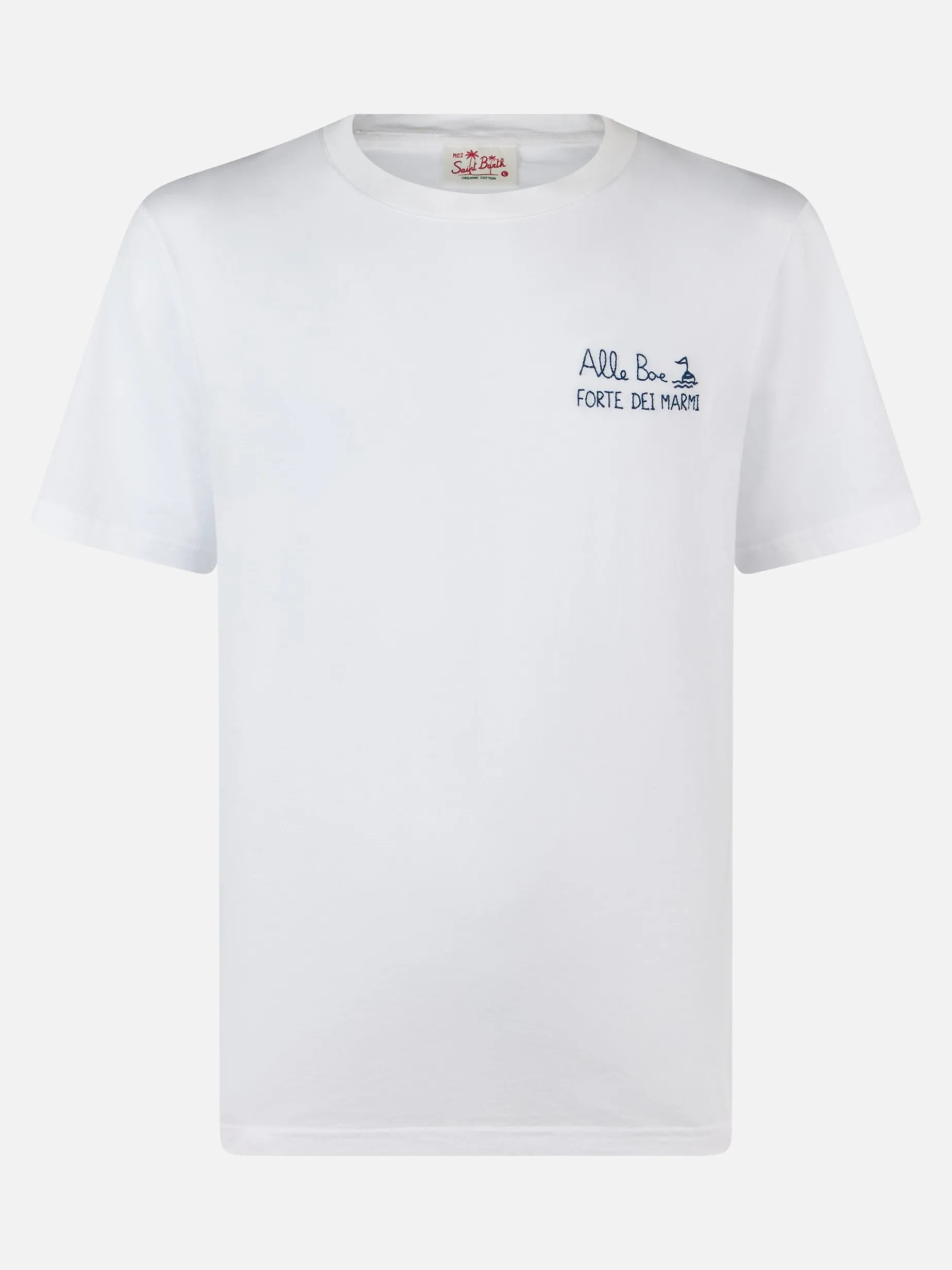 T-shirt da uomo in jersey di cotone vestibilità classica Portofino con stampa ti porto alle Boe | ALLE BOE SPECIAL EDITION